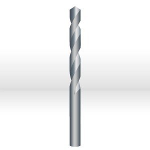 High Speed Steel Drill Bit, 1/2 HSS Jbbr Lgth Strt Shn, 6 PER PACK