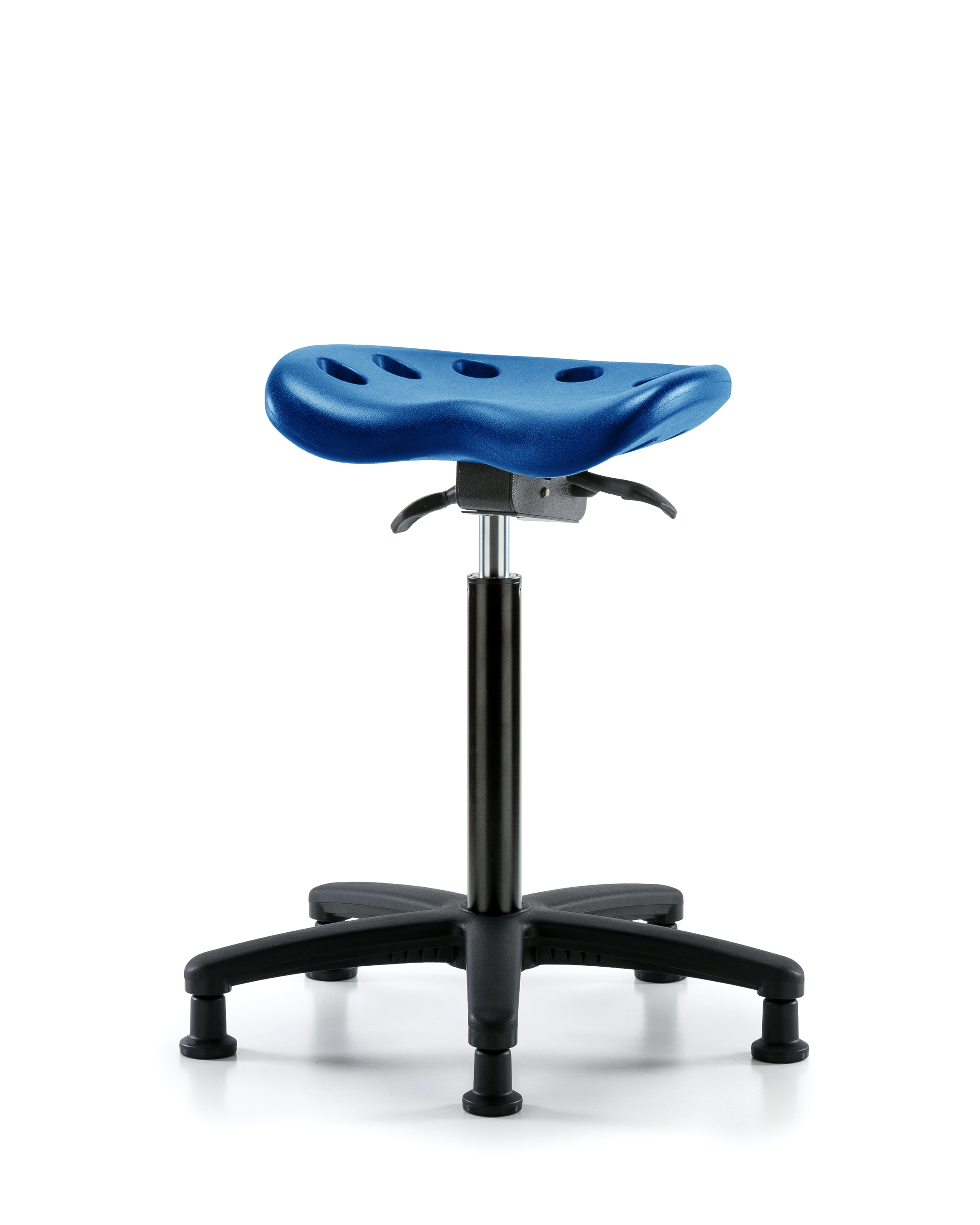 Polyurethane Tractor Sit-Stand in Blue Polyurethane