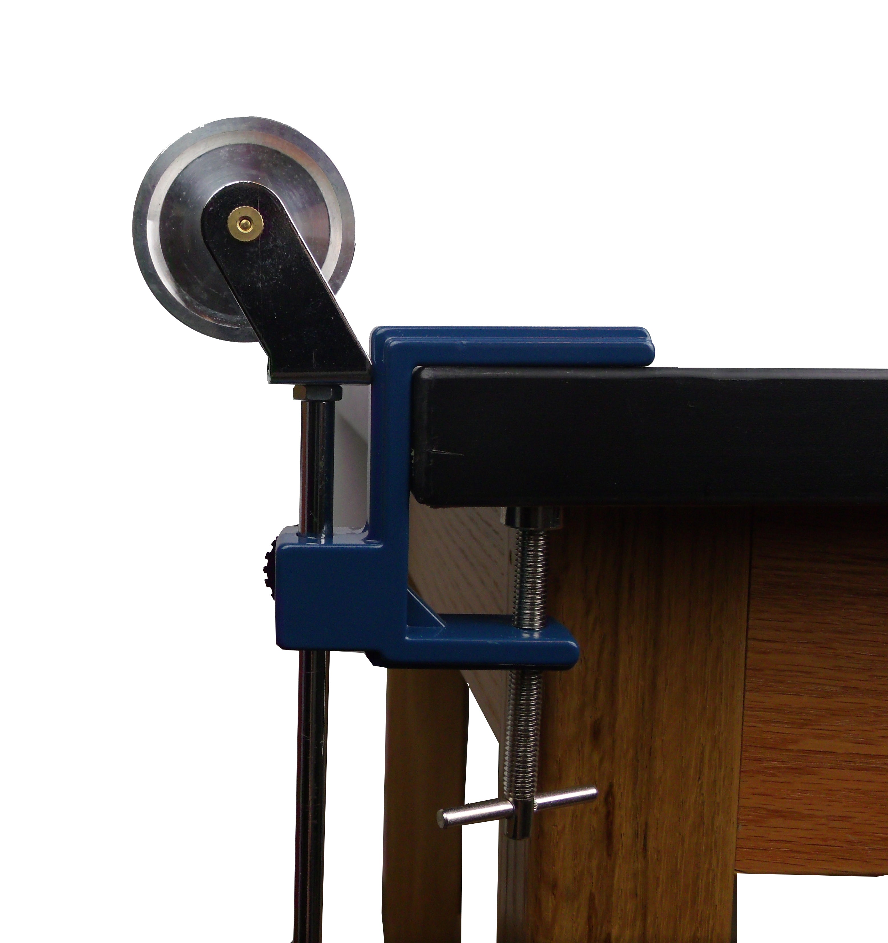 United Scientific® Table Clamp Pulley, 50 mm, Aluminum