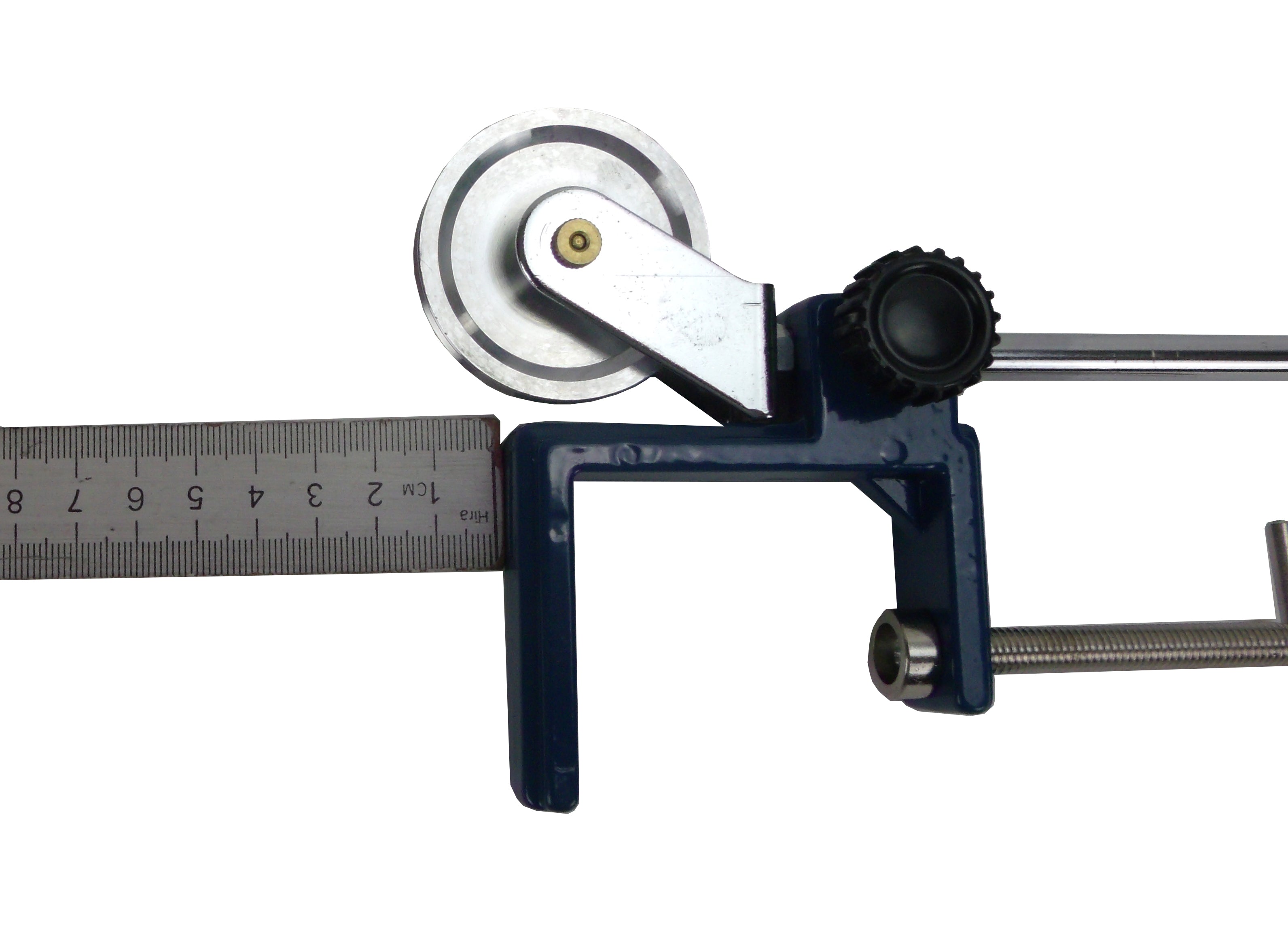 United Scientific® Table Clamp Pulley, 50 mm, Aluminum