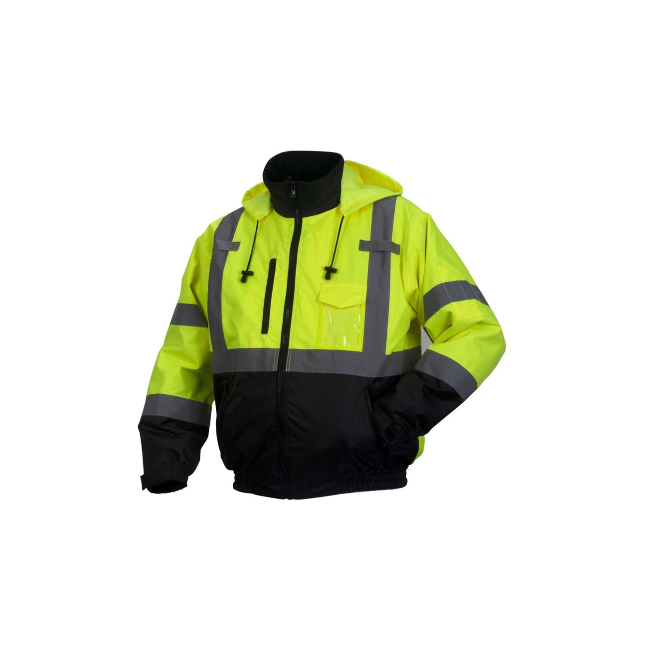 RJ3110H2XL Pyramex RJ31H, Waterproof Fleece Liner Jacket, Hi-Vis Lime, 2X-Large