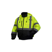 RJ3110H2XL Pyramex RJ31H, Waterproof Fleece Liner Jacket, Hi-Vis Lime, 2X-Large