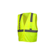 RVZ2110CPM Pyramex RVZ21CP, Class 2 Economy Vest with Clear Pocket, Medium