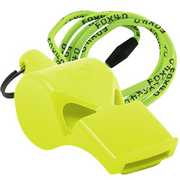 Pearl Safety W/ Breakaway Lanyard Whistle - NEON YELLOW