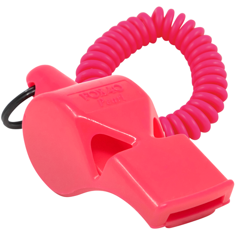 Pearl Safety W/ Flexxcoil Whistle - PINK