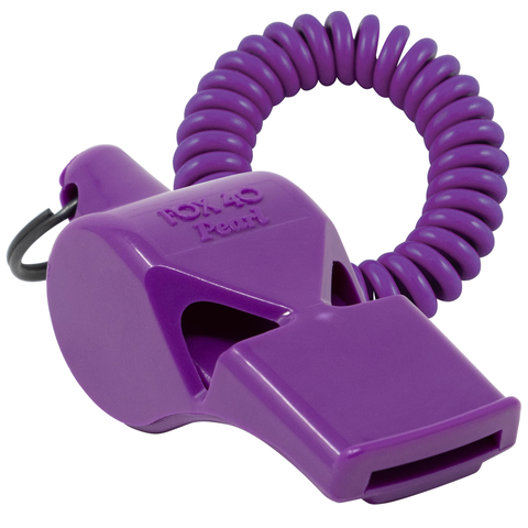 Pearl Safety W/ Flexxcoil Whistle - PURPLE