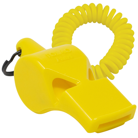 Pearl Safety W/ Flexxcoil Whistle - YELLOW