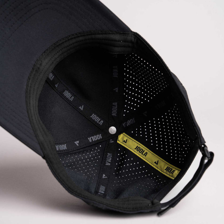 JOOLA Perforated Rope Cap (Black) - XXL