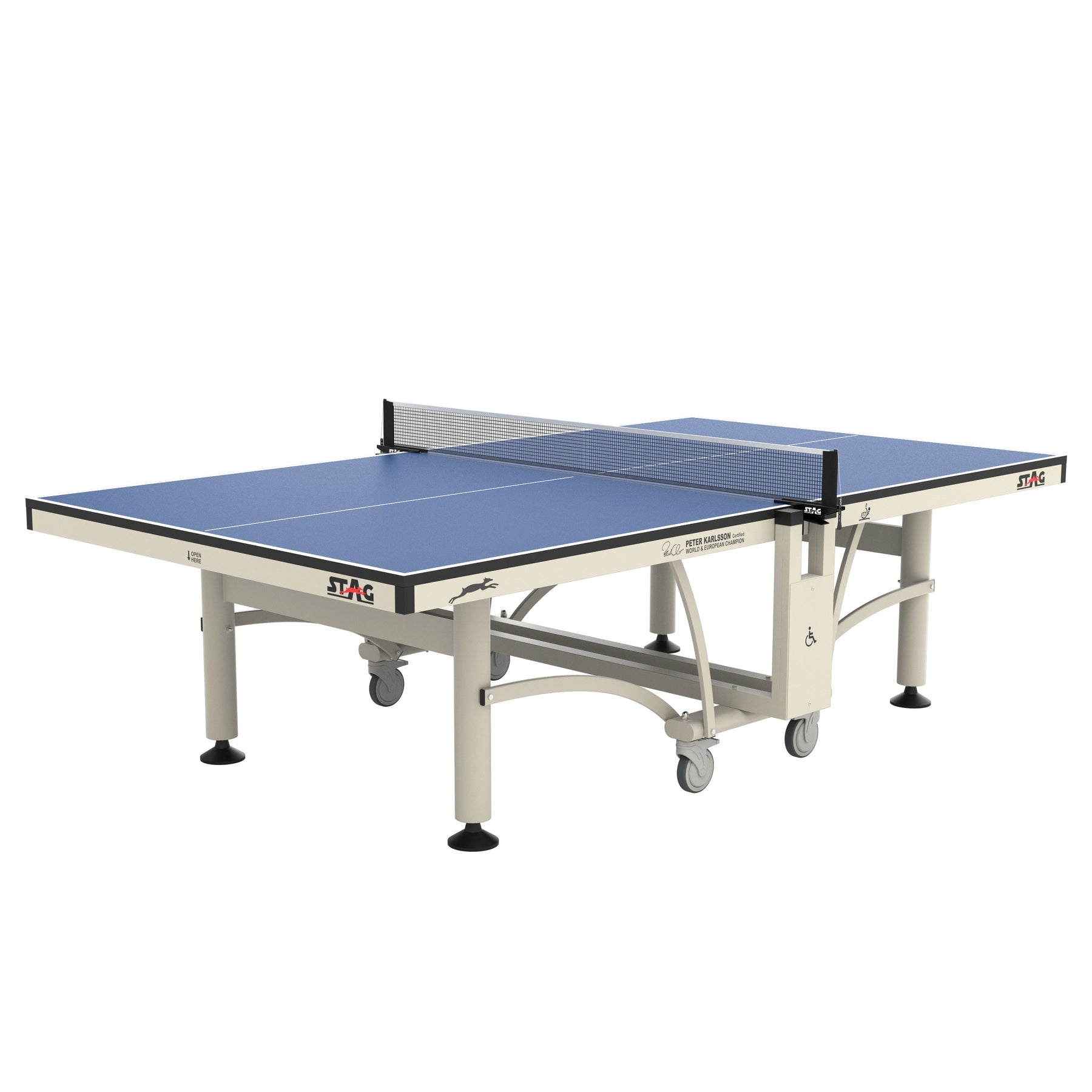 Peter Karlsson Competition Indoor Table Tennis Table - 9' x 5'