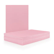 Foam Sheets -  12"x18", 10 sheets, Pink
