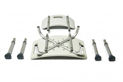 Lumex Knock-Down Bath Seat without Backrest, 4EA/CS