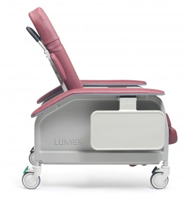 Lumex Clinical Care Recliner with Heat & Massage, Blue Ridge Upholstery