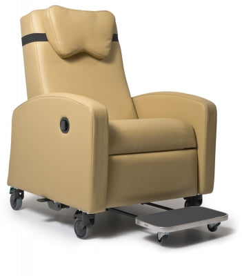 Lumex Ortho-Biotic II® Recliner with Fully Upholstered Arm - Chestnut