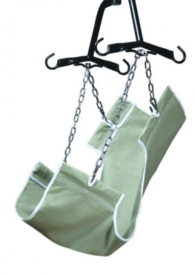 Canvas 1-Piece Sling (With Commode Opening), 220lb Capacity