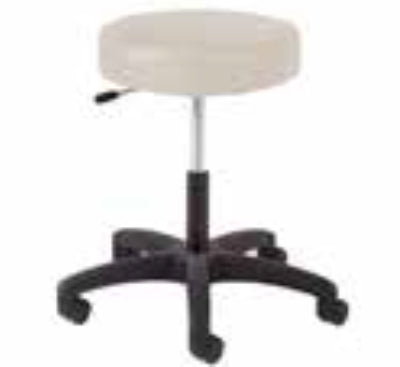 Physician Stool, Black Base, Single Lever, Doe