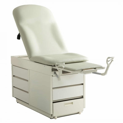 Exam Table w/ Electrical Outlet, Gray