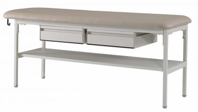 Treatment Table, Flat Top w/ Drawers, Artichoke
