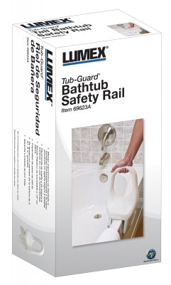 Lumex Tub-Guard® Bathtub Safety Rails, Tall - 16.5" (41.9 cm) Height, 1EA