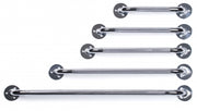 Grab Bar 32" Chrome Knurled, Lumex
