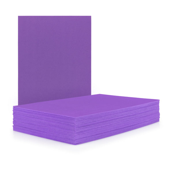 Foam Sheets -  12"x18", 10 sheets, Purple