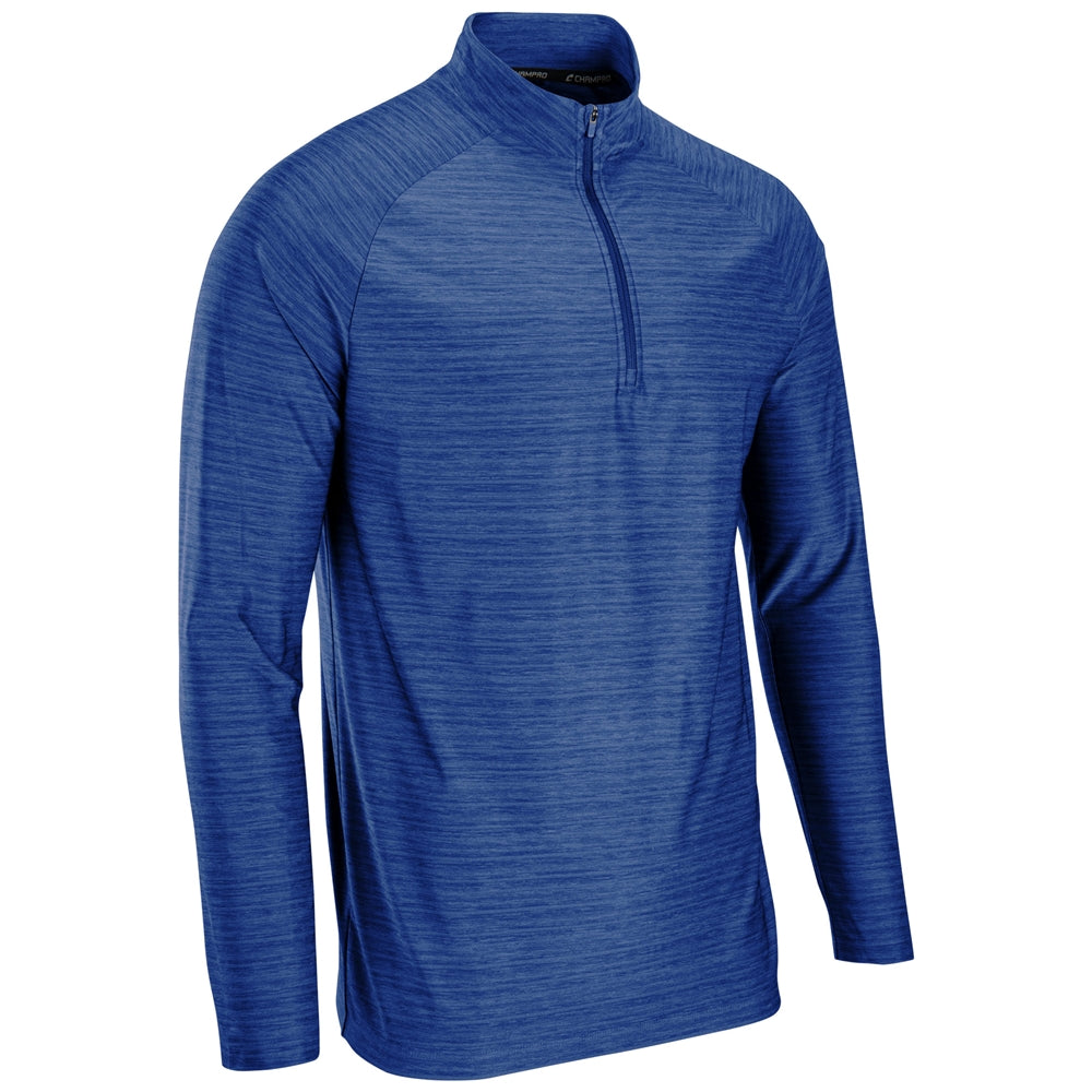 Performance 1/4 Zip - Heather Royal - Adult - Small