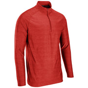 Performance 1/4 Zip - Heather Scarlet - Adult - XXLarge