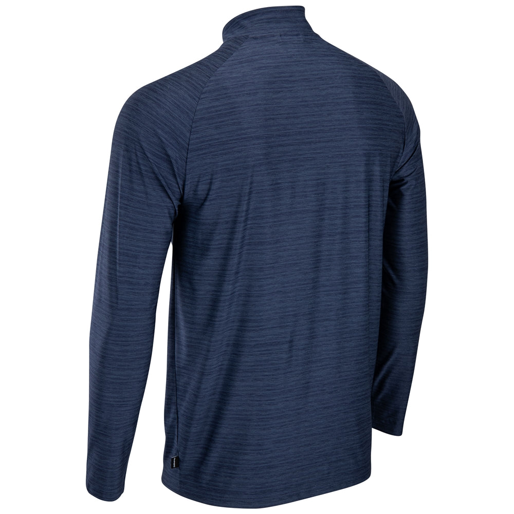 Performance 1/4 Zip - Heather Navy - Adult - 3XL