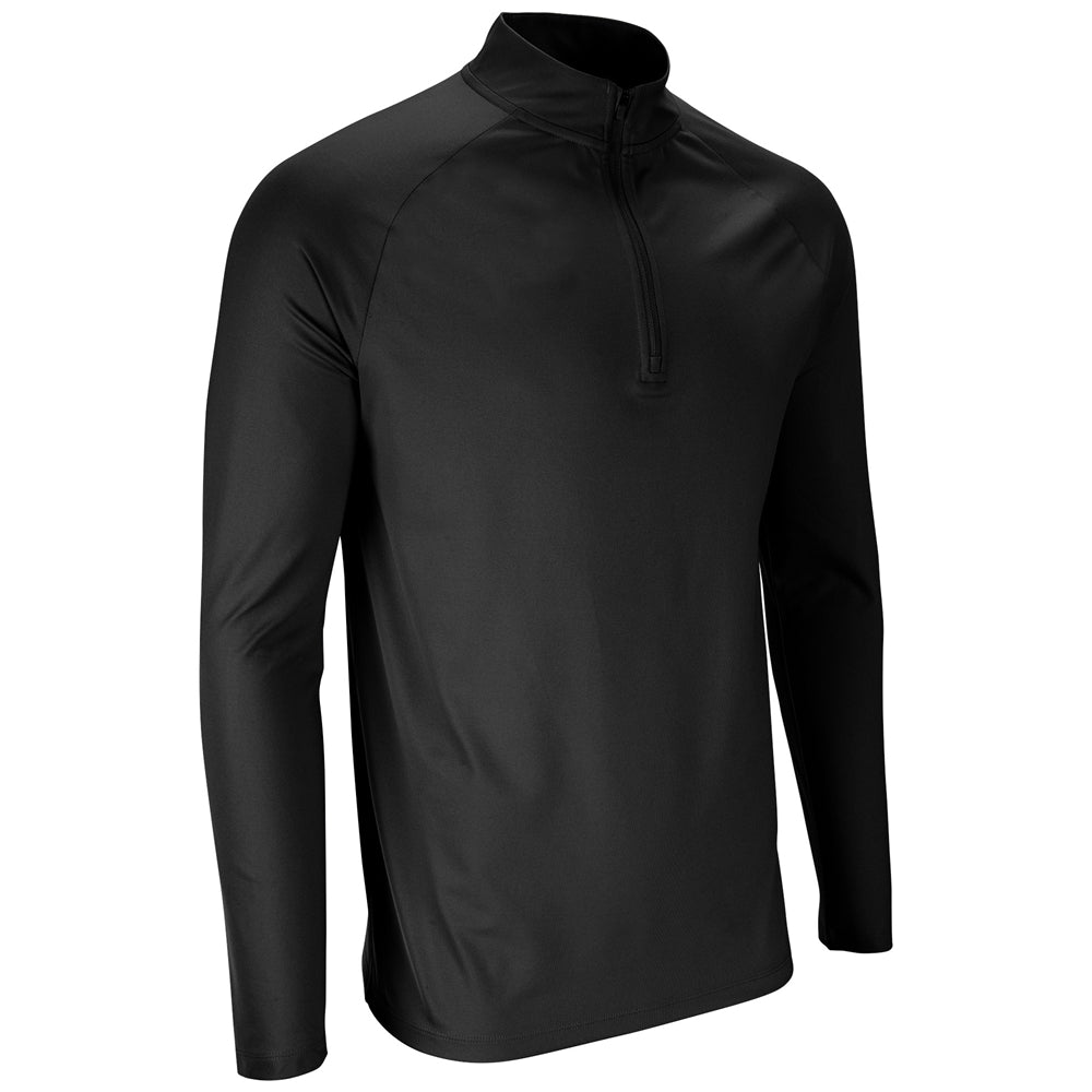 Tactic Quarter Zip - Black - Adult - Large