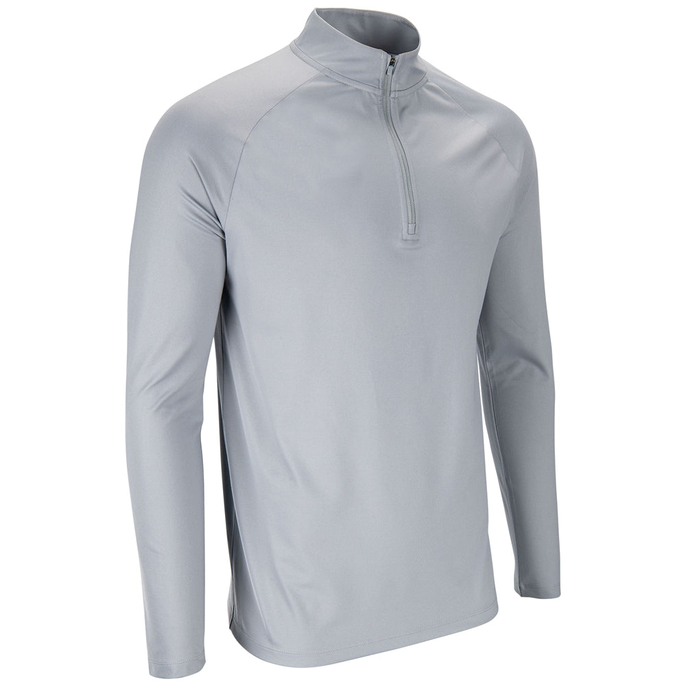 Tactic Quarter Zip - Silver - Adult - Large
