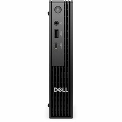 Dell - Pro Micro QCM1250 Desktop Computer - Intel Core Ultra 7 265T - VPro Technology - 16 GB - 256 GB SSD - Micro PC - Black