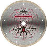 QEP Black Widow 7 In. Segmented Rim Wet Cut Diamond Blade