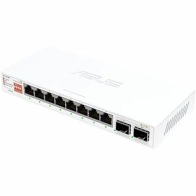 ASUS - QG-U1080 8-Port 2.5G + 2-Port 10G SFP+ Unmanaged Ethernet Switch - White