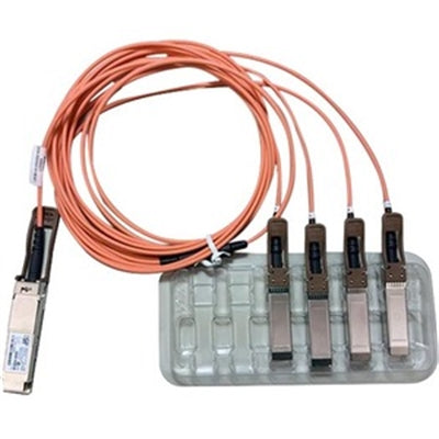 Cisco QSFP-4X10G-AOC3M= InfiniBand/fibre Optic Cable 3 M QSFP+ 4 X SFP