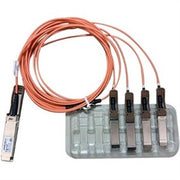 Cisco 40GBASE Active Optical QSFP to 4SFP breakout Cable, 5m