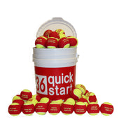 Red “Slogan” Felt Balls – 24 In Bucket
