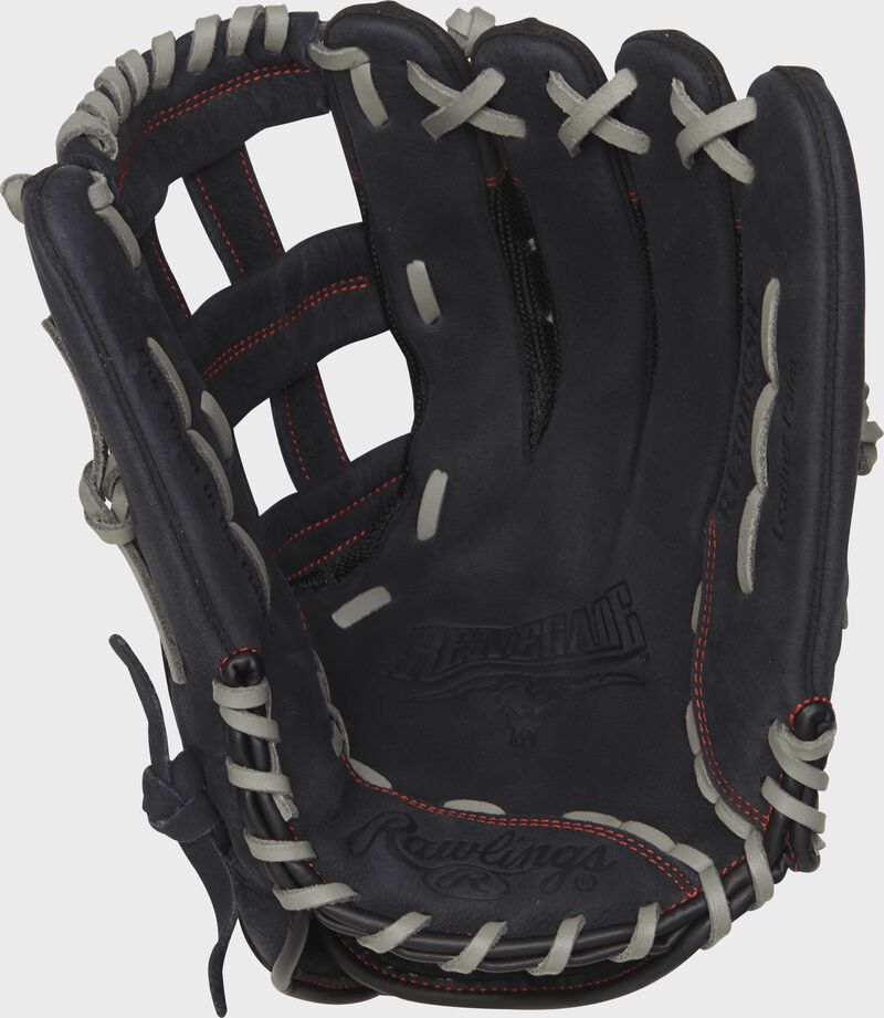 Rawlings Renegade Series 13-Inch Softball Glove  - Left Hand Thrower - Black