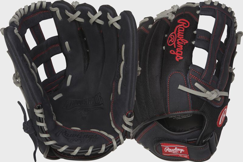 Rawlings Renegade Series 13-Inch Softball Glove  - Left Hand Thrower - Black