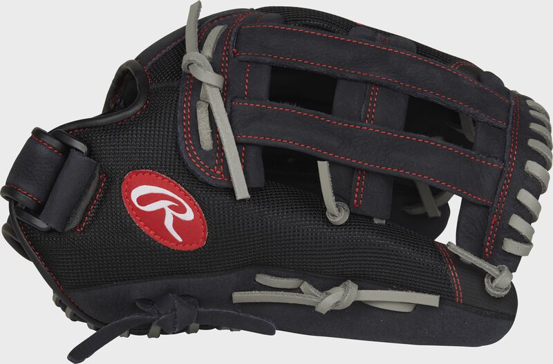 Rawlings Renegade Series 13-Inch Softball Glove  - Left Hand Thrower - Black