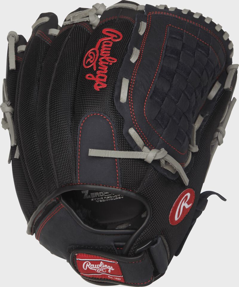 Rawlings Renegade Series 14-Inch Softball Glove  - Left Hand Thrower - Black
