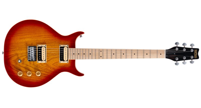 Washburn R5CB Wing Series Raven Electric Guitar, Cherry Sunburst