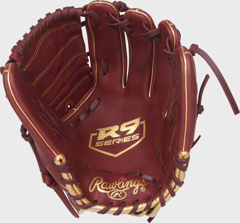 Rawlings R9 Baseball Series 12-Inch Baseball Glove  - Right Hand Thrower - Sherry
