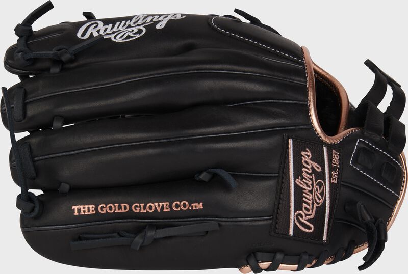 Rawlings R9 Series 12-Inch Softball Glove - Right Hand Thrower - Black