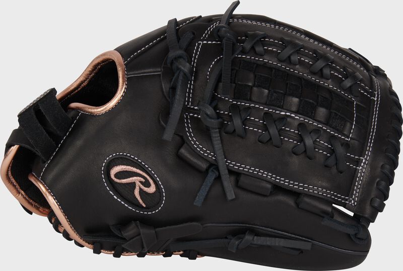 Rawlings R9 Series 12.5-Inch Softball Glove - Right Hand Thrower - Black
