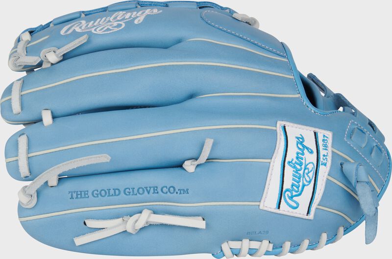 Rawlings R9 Series 12.5-Inch Softball Glove - Right Hand Thrower - Columbia Blue
