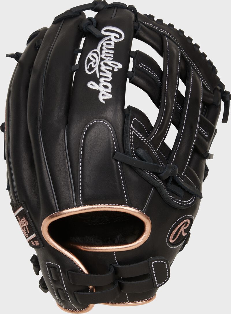Rawlings R9 Series 13-Inch Softball Glove - Right Hand Thrower - Black