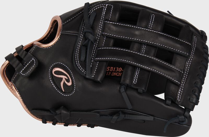 Rawlings R9 Series 13-Inch Softball Glove - Right Hand Thrower - Black
