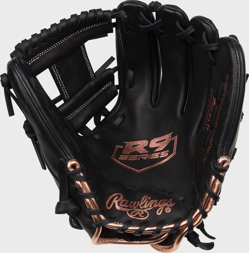 Rawlings R9 Series 11.75-Inch Softball Glove - Right Hand Thrower - Black
