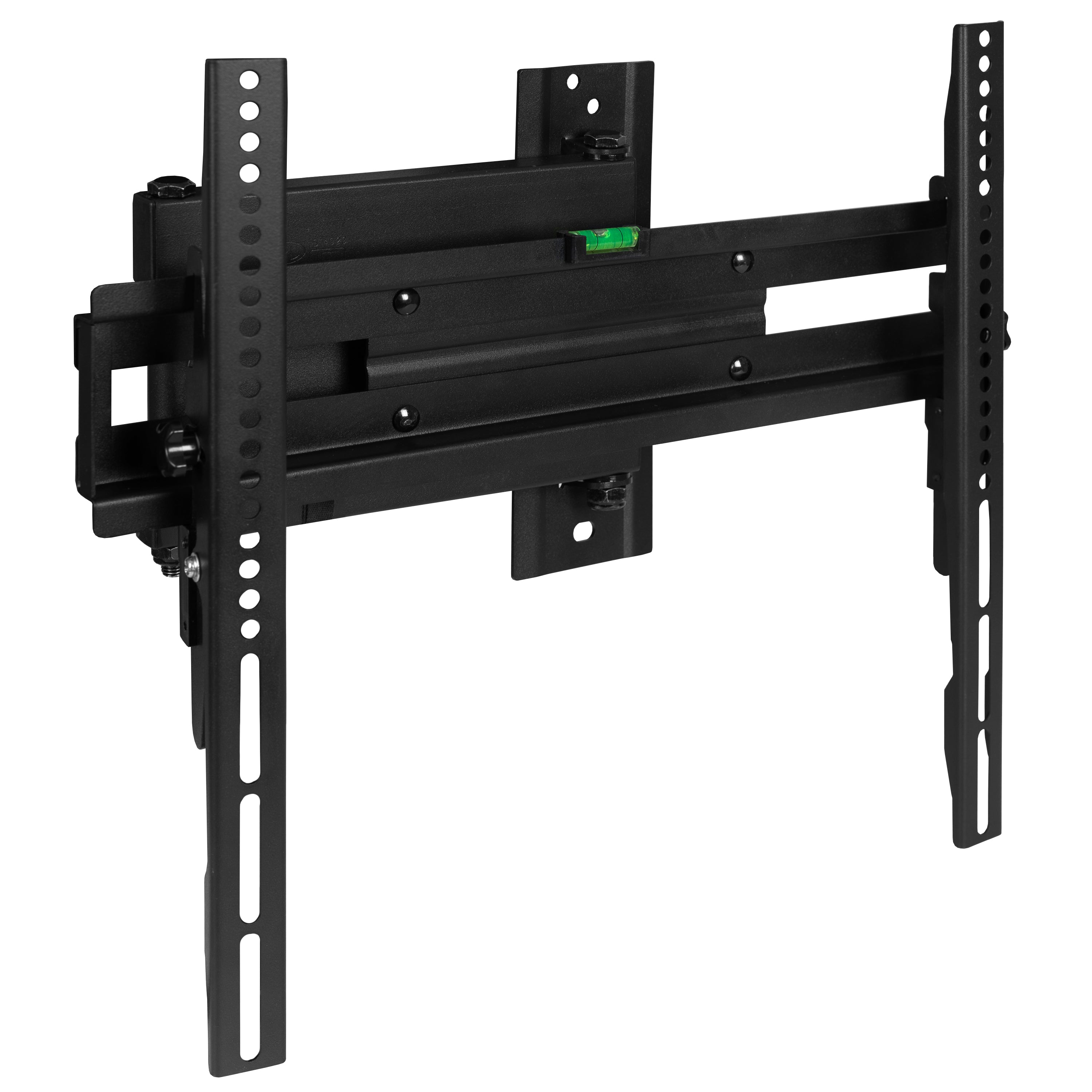 FLASH MOUNT Full Motion TV Wall Mount - Built-In Level - Fits most TV's 32" - 55" (Weight Cap 55LB)