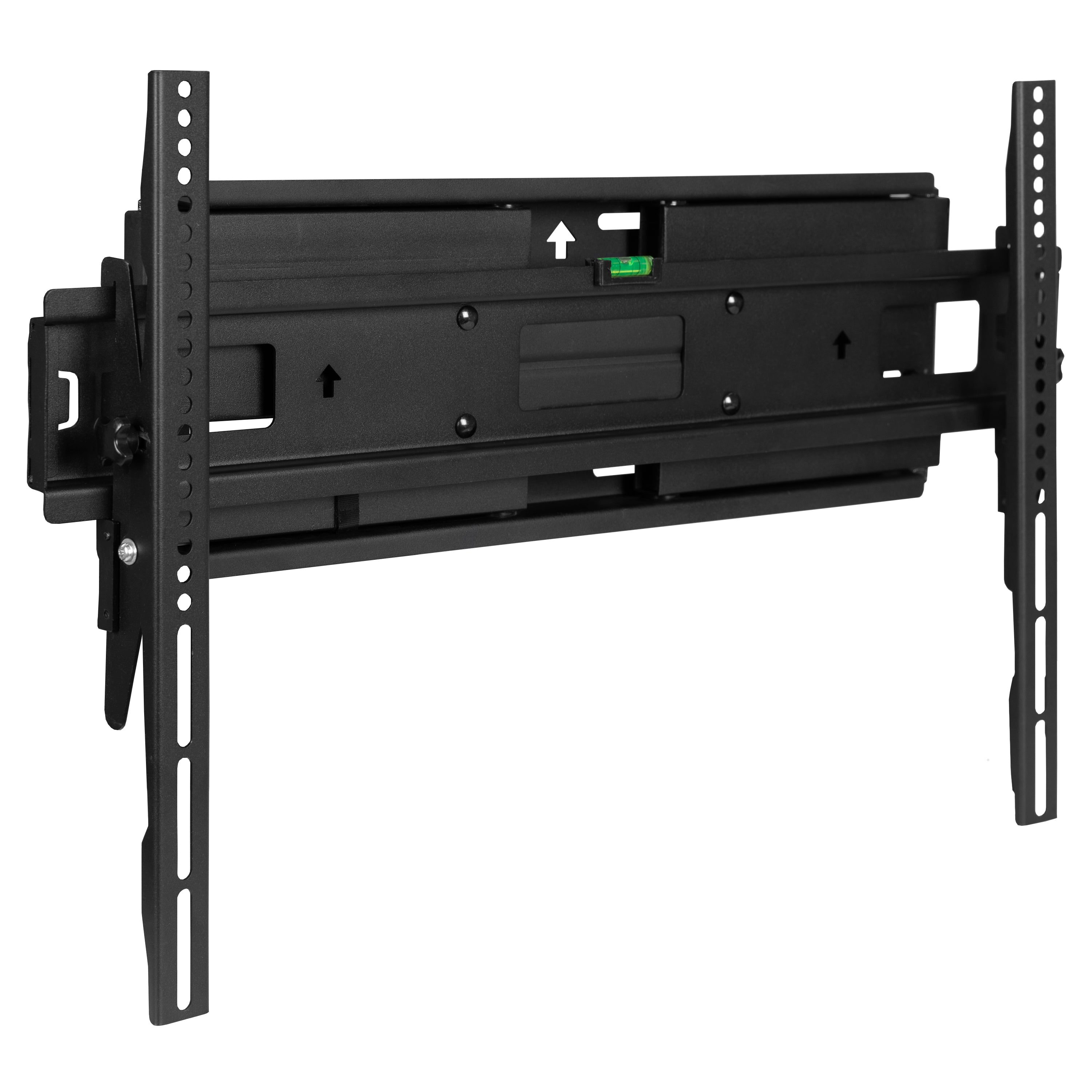 FLASH MOUNT Full Motion TV Wall Mount - Built-In Level - Fit most TV's 40" - 84" (Weight Cap 100LB)