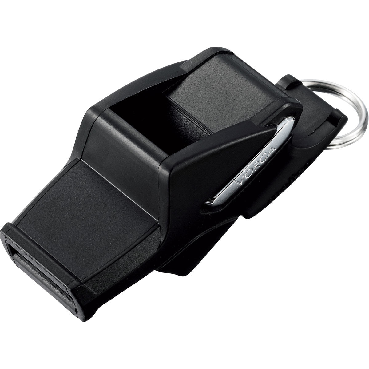 Whistles Sports Equipment VORCA® Whistle. Includes Finger Flip, Black